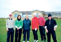 Third time lucky for Tenby team