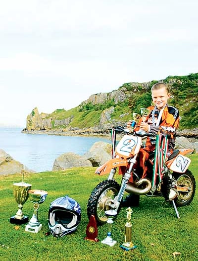 Successful season for junior biker Iwan