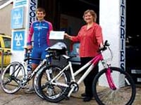 Cyclist Dan,15,  rides to success