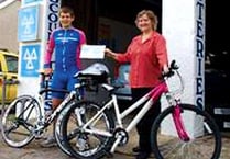 Cyclist Dan,15,  rides to success