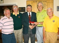 Sunshine smiles on Seniors Open