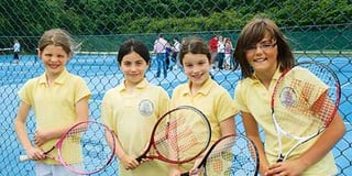 Young tennis stars are ace!