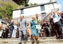 Royal couple walk in the footsteps of Wales’ own ‘Prince of Poets’