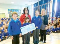 Tavernspite School and Barclays Bank  join together to help the Urdd Eisteddfod