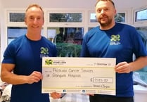 Marathon pair raise a fantastic £1,585 for Prostate Cancer Services