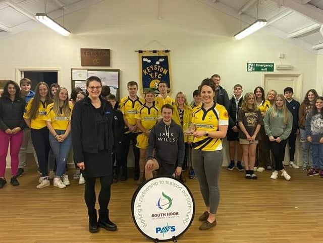 Award for Inspirational Young Volunteers at Keyston YFC