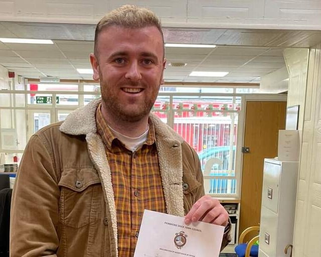 Pembroke Dock’s youngest Mayor