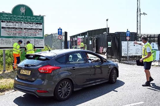 Pembrokeshire waste centre at Crane Cross