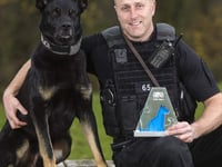 National award for hero dog who found missing mum and baby