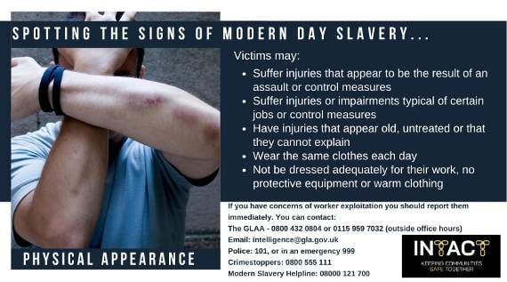 Police offer insight into modern slavery as INTACT is launched