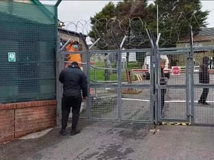 Security firm tasked with overseeing Penally camp labelled ‘shambolic’ after series of videos emerge