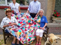 Pembrokeshire Guide Dogs say a huge thank you for patchwork pledge