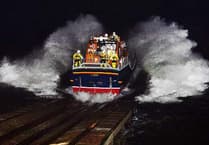 Tenby RNLI saves life after man falls overboard