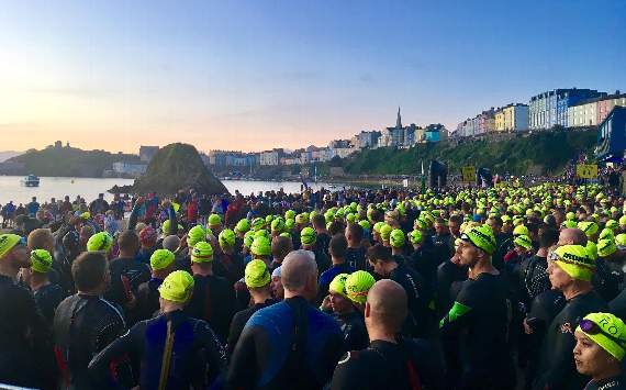 Tenby drone ban: Temporary flight restriction for Ironman Wales
