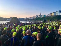 Temporary drone ban over Tenby for Ironman Wales