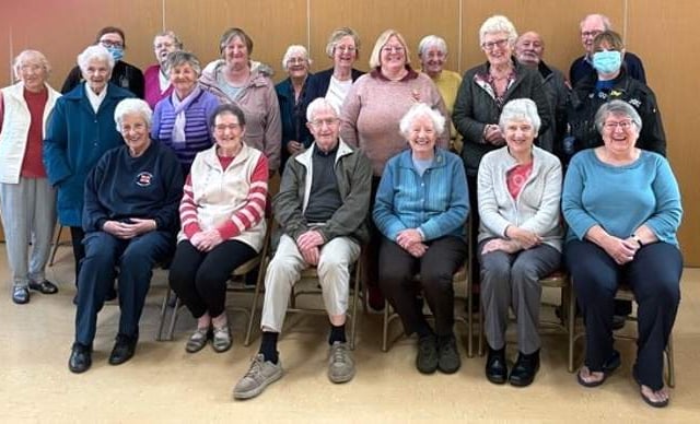 St John’s Community Hall coffee crew show support for the RNLI