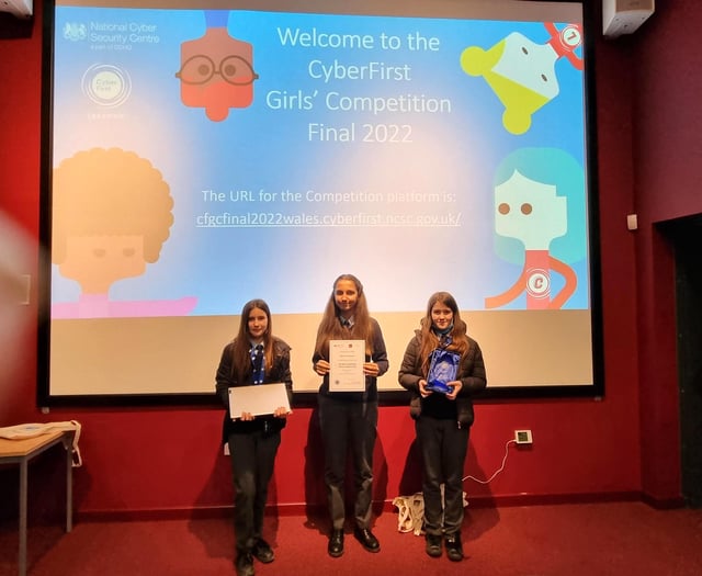 Whitland pupils named the country’s cyber security champions!