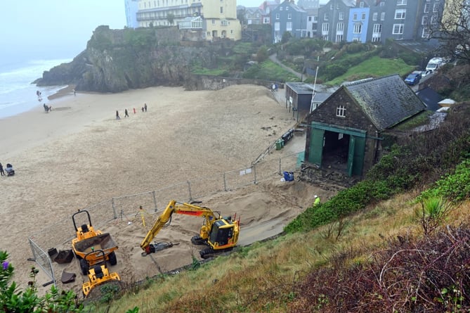 RNLI inshore lifeboat station in Tenby