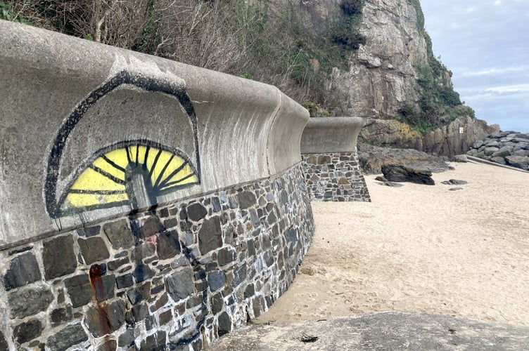 Graffiti in Tenby