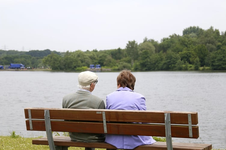 Happy to Chat bench