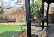 Tenby Community Edible Garden gets a tidy