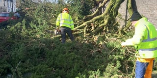 Council staff and contractors thanked for efforts over stormy weekend