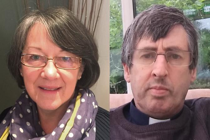 St. Davids Cathedral appointments Delyth Wilson and Dewi Roberts