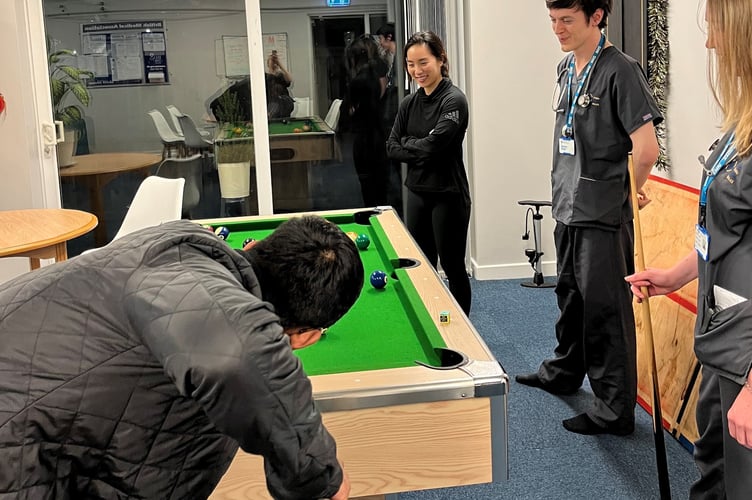 Furniture for junior doctors Glangwili