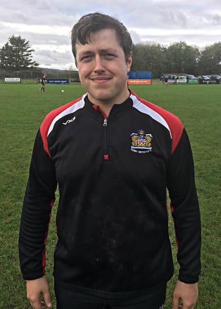 Ethan Morgan - deserved try for Tenby prop