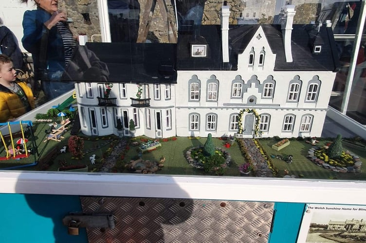 Tenby Charity Dolls House - front