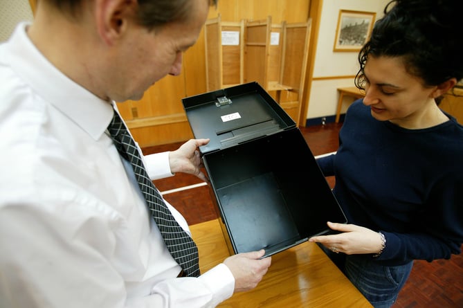 Checking the ballot box