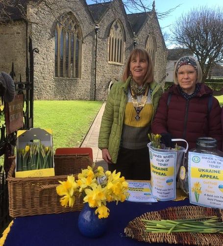 Daffodil fundraiser for Ukraine
