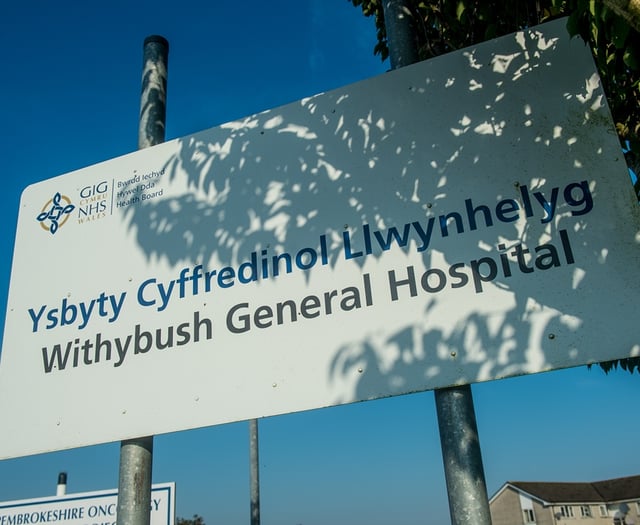 Measures reinstated at Withybush Hospital