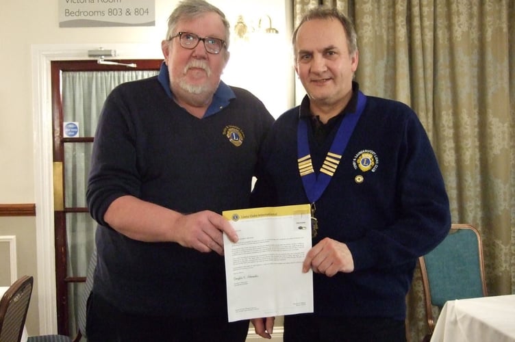 Tenby lions award