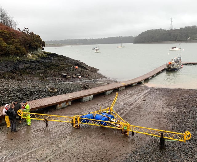 Smooth ride for tidal testing at Milford waterway