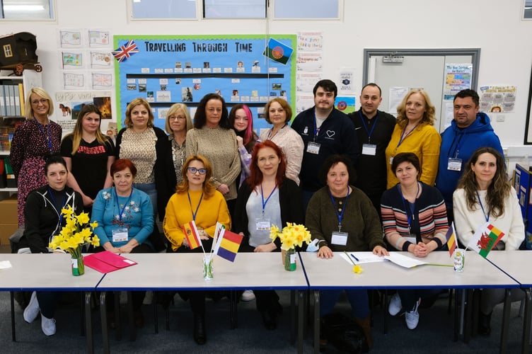 Monkton School Erasmus Project GRT visitors