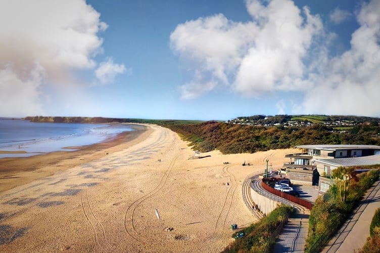 Spring Clean, South Beach Tenby