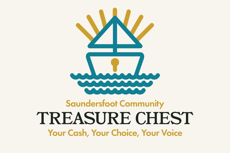 Saundersfoot Treasure Chest logo