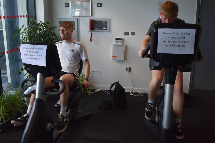 Ysgol Harri Tudur bikes