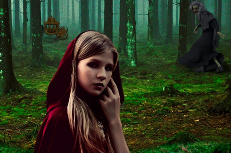 Into the Woods (concert poster detail)