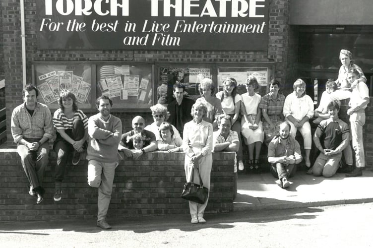 Past picture from the Torch Theatre, Milford Haven