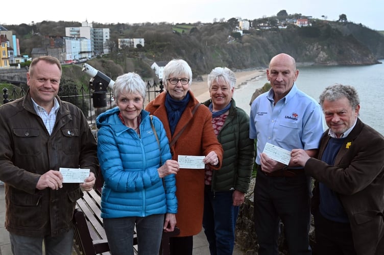Tenby Boxing Day Swim presentations
