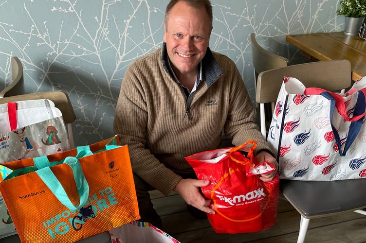 Food bank collections in Saundersfoot