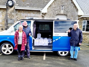Easter goodies delivered to New Hedges children