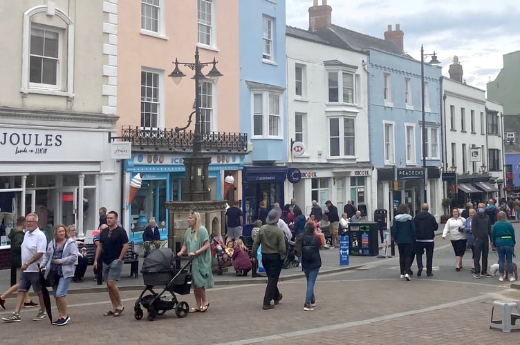 Tenby’s Tudor Square
