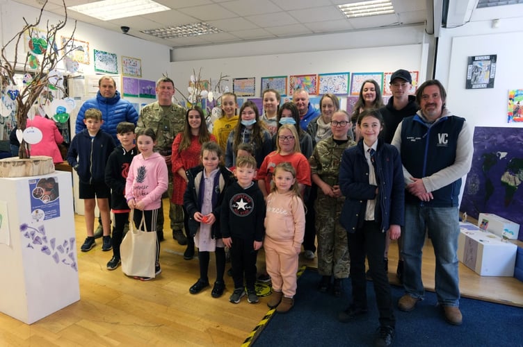 Month of the Military Child exhibition