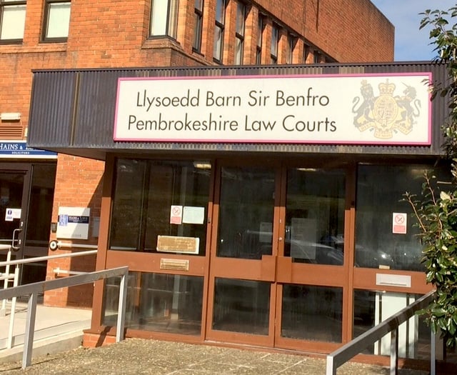 Narberth man stole from Tenby Stores and Post Office