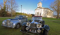 Iconic cars at Pembroke Dock