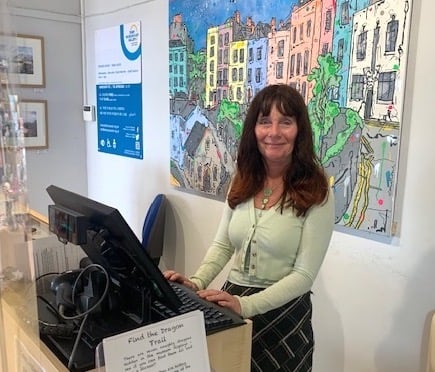 Tenby Museum volunteer