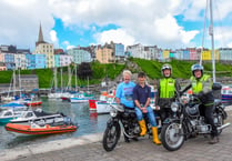 ‘Caldey Classic’ motorcycle event returns to Tenby